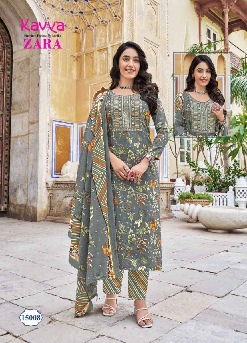 Kavya Zara Vol 15 Readymade Cotton Dress 10 pcs Catalogue