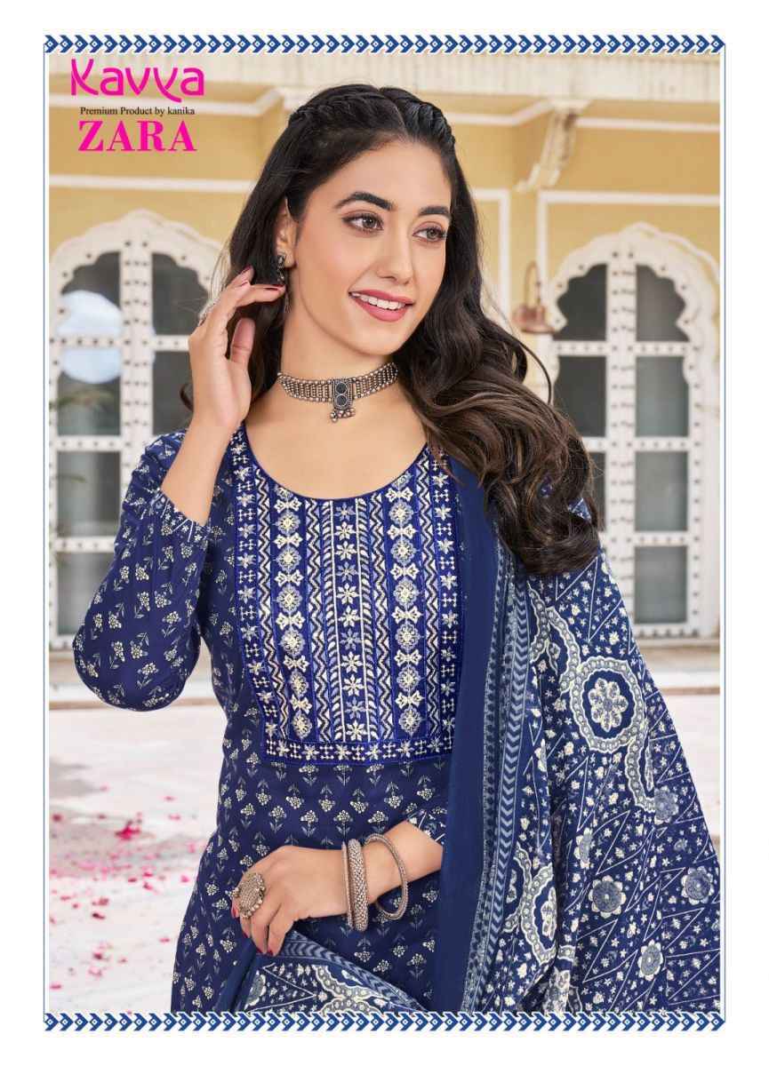 Kavya Zara Vol 15 Readymade Cotton Dress 10 pcs Catalogue