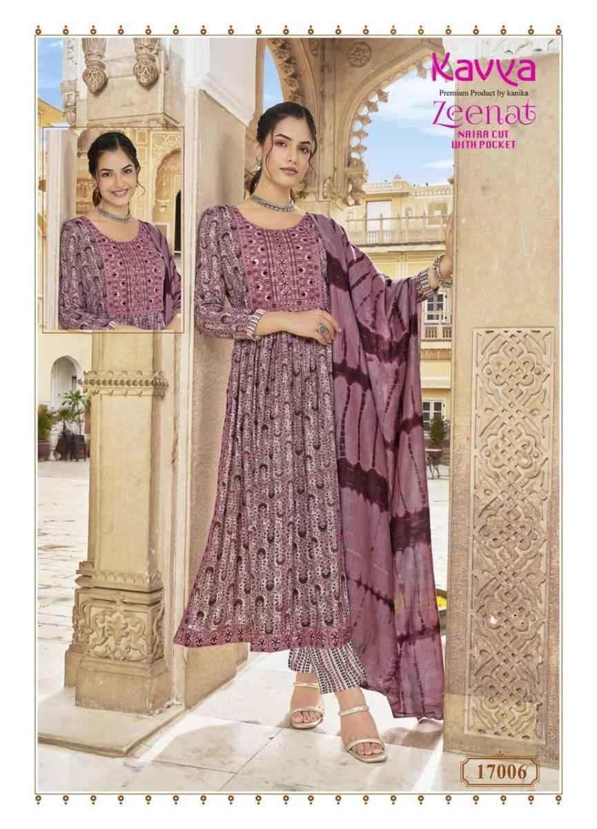 Kavya Zeenat Vol-17 Capsule Readymade Suit (10 pcs Catalogue)