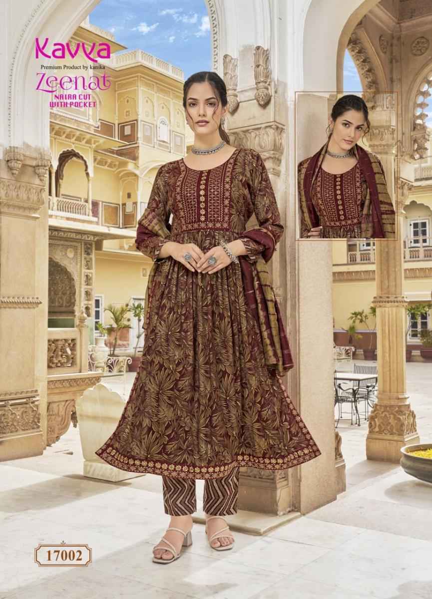 Kavya Zeenat Vol-17 Capsule Readymade Suit (10 pcs Catalogue)