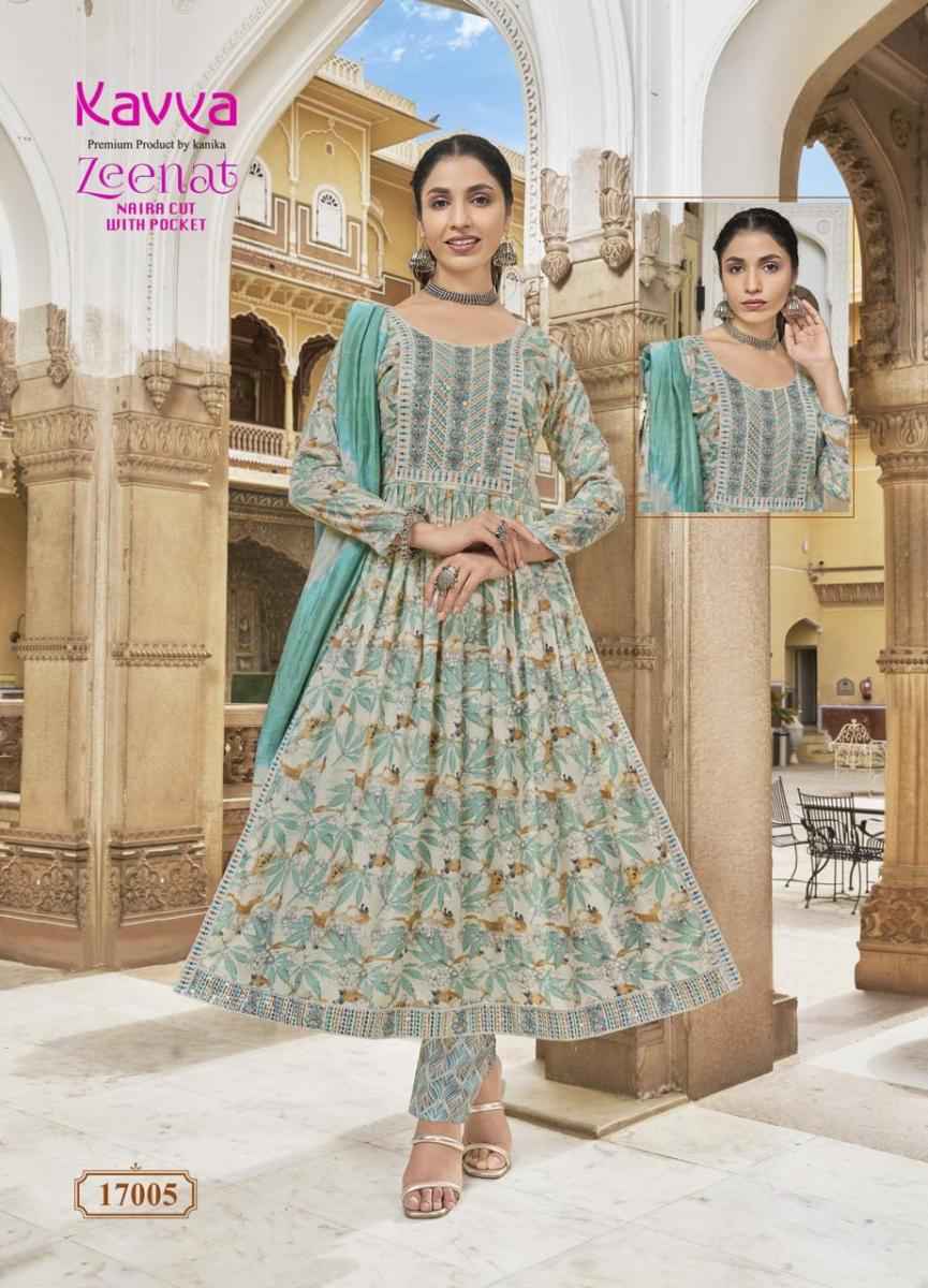 Kavya Zeenat Vol-17 Capsule Readymade Suit (10 pcs Catalogue)