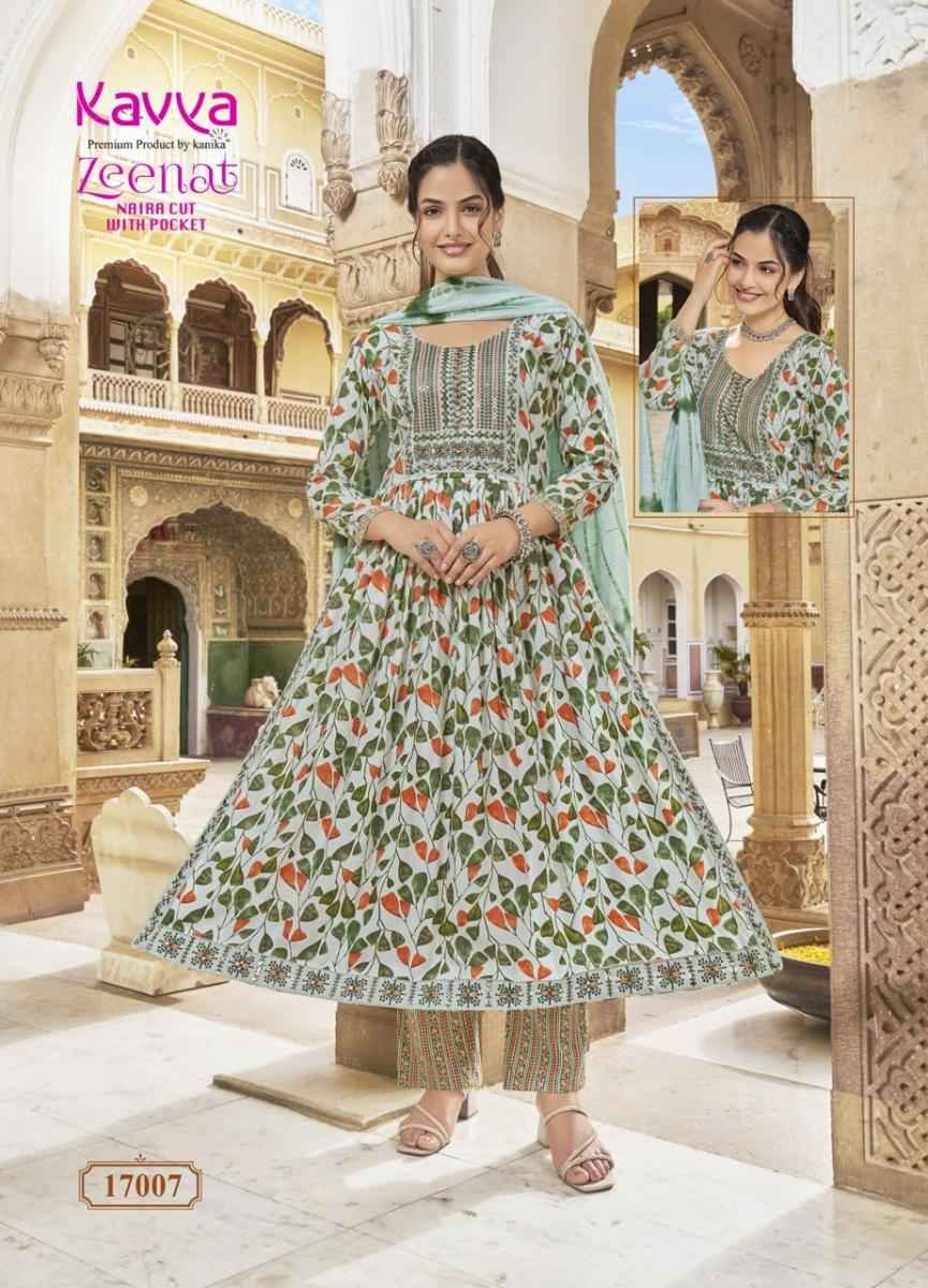 Kavya Zeenat Vol-17 Capsule Readymade Suit (10 pcs Catalogue)