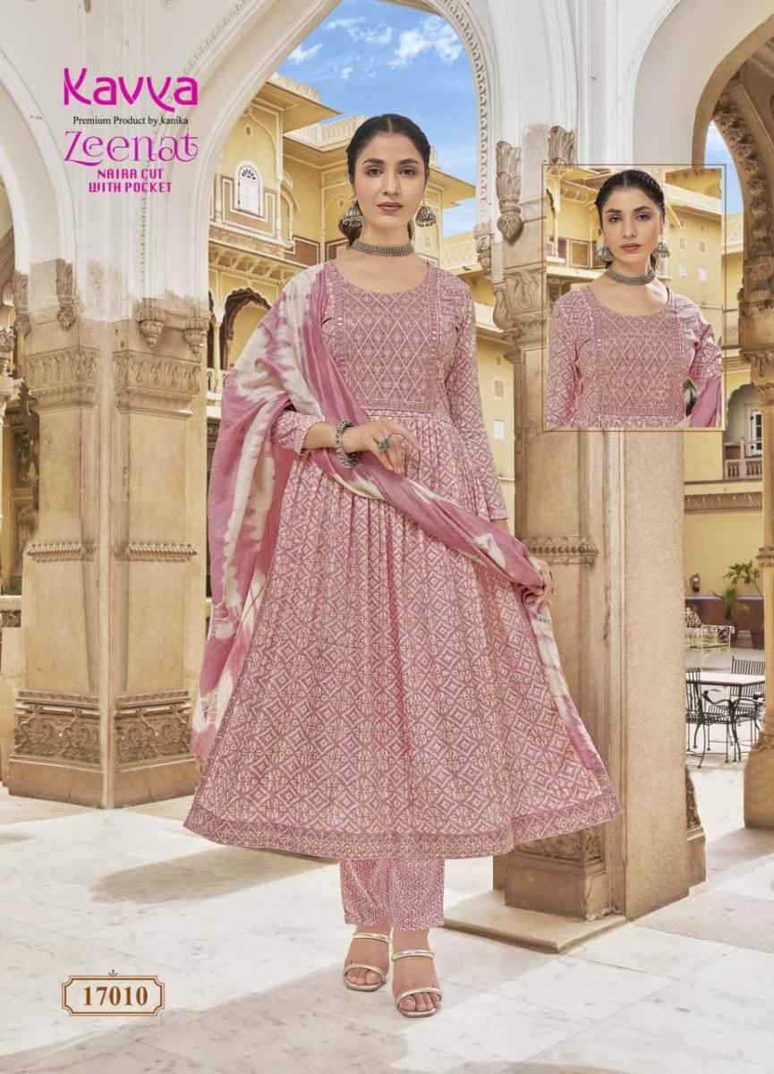 Kavya Zeenat Vol-17 Capsule Readymade Suit (10 pcs Catalogue)