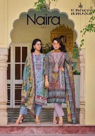 Kross Naira Vol 2 Cotton Dress Material 6 pcs Catalogue