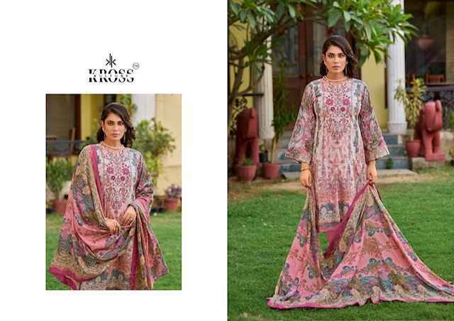 Kross Naira Vol 2 Cotton Dress Material 6 pcs Catalogue