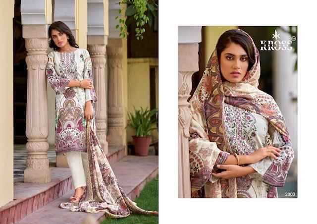 Kross Naira Vol 2 Cotton Dress Material 6 pcs Catalogue