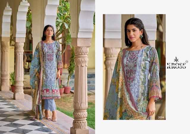 Kross Naira Vol 2 Cotton Dress Material 6 pcs Catalogue