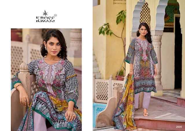 Kross Naira Vol 2 Cotton Dress Material 6 pcs Catalogue