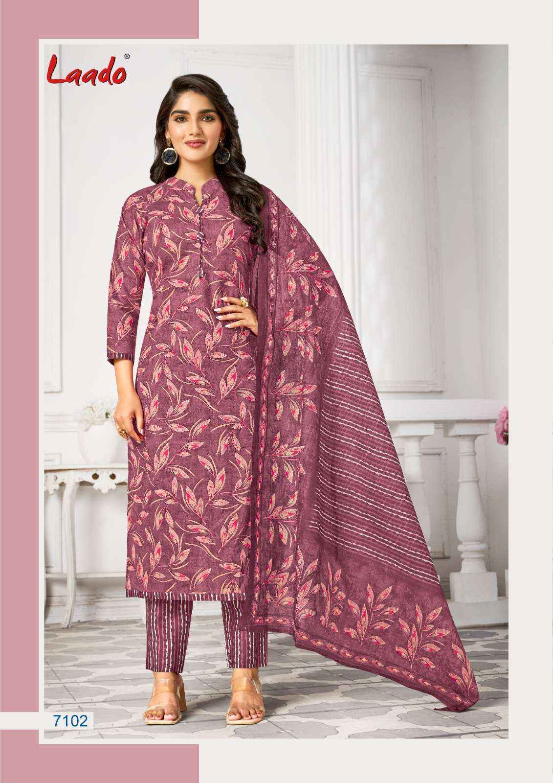 Laado Vol-71 Pure Cotton Dress Material (20 Pc Catalog)