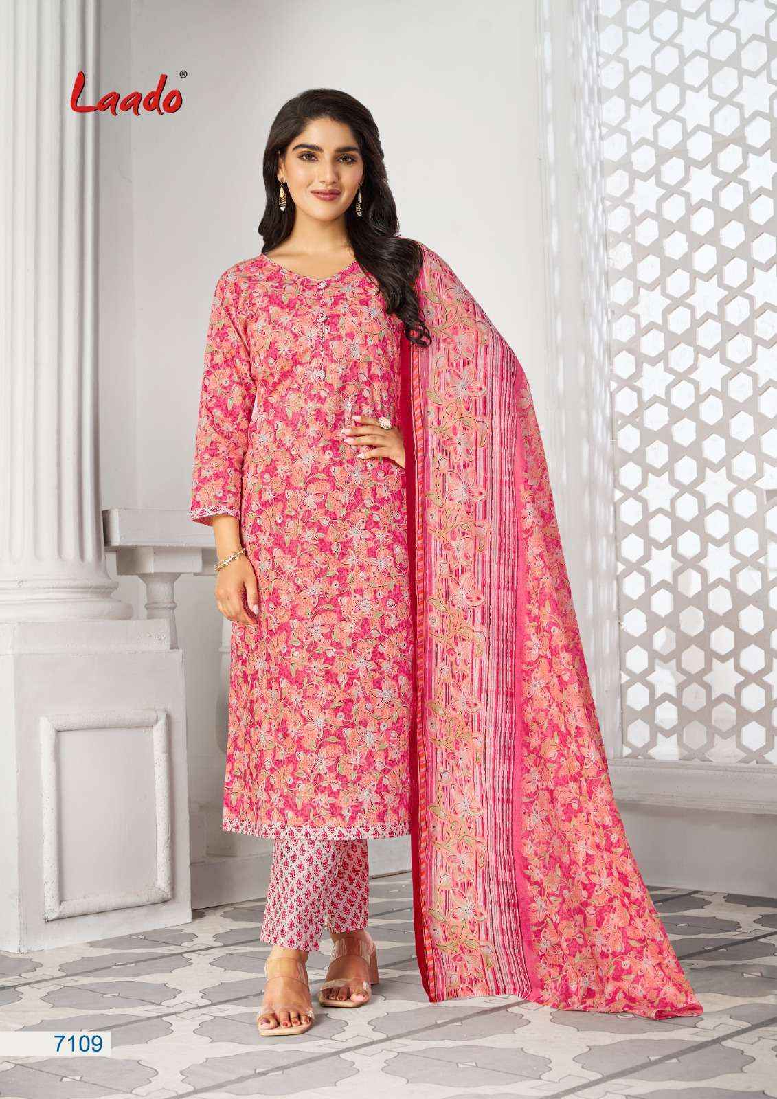 Laado Vol-71 Pure Cotton Dress Material (20 Pc Catalog)