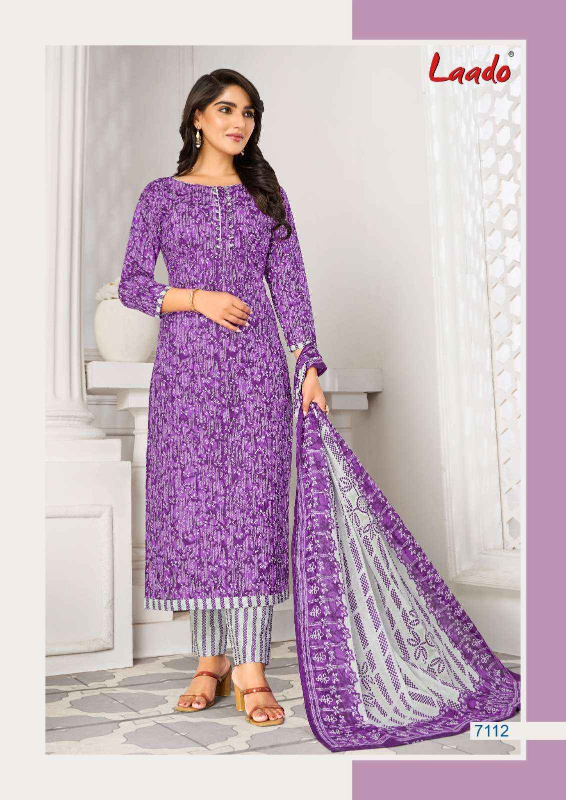 Laado Vol-71 Pure Cotton Dress Material (20 Pc Catalog)