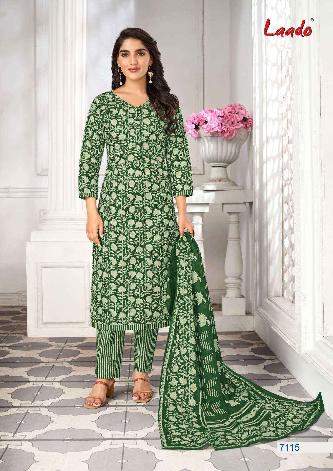 Laado Vol-71 Pure Cotton Dress Material (20 Pc Catalog)