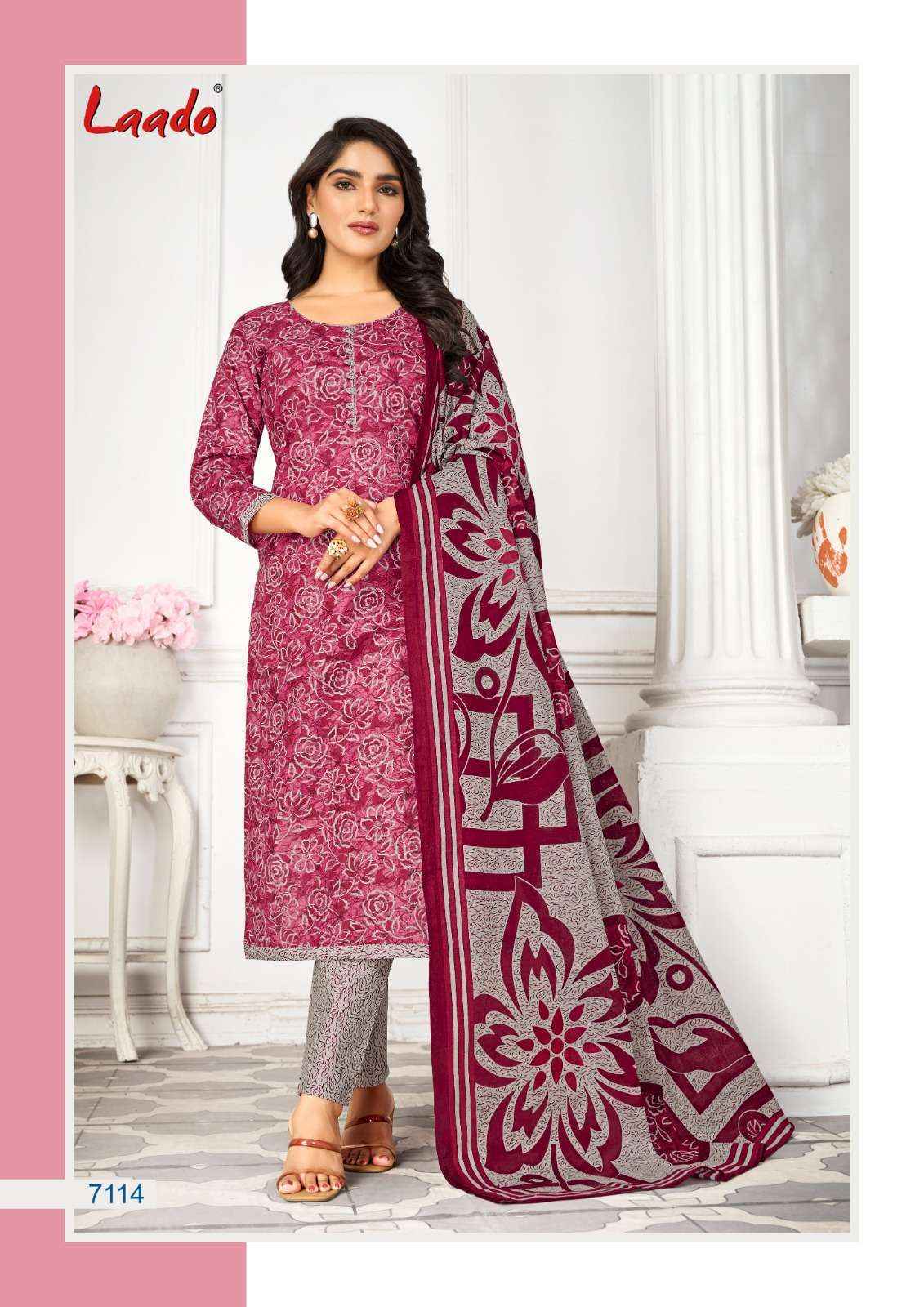 Laado Vol-71 Pure Cotton Dress Material (20 Pc Catalog)