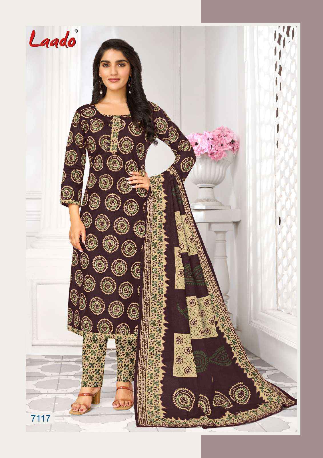 Laado Vol-71 Pure Cotton Dress Material (20 Pc Catalog)