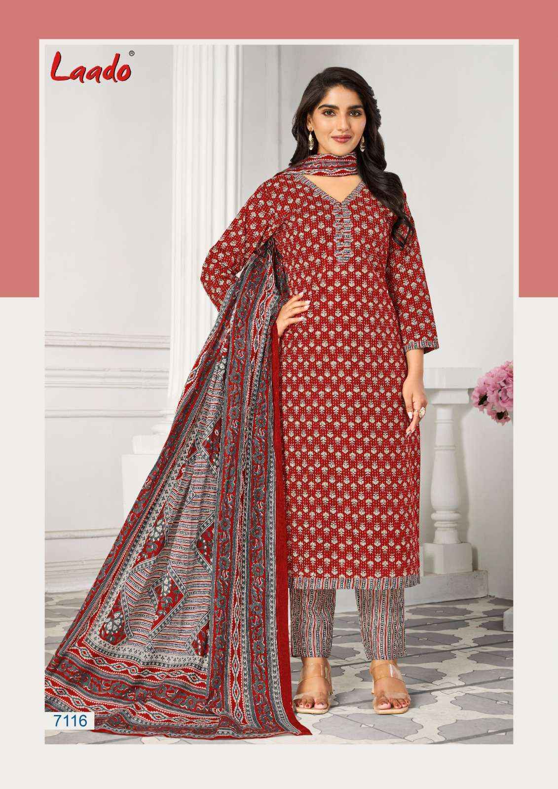 Laado Vol-71 Pure Cotton Dress Material (20 Pc Catalog)