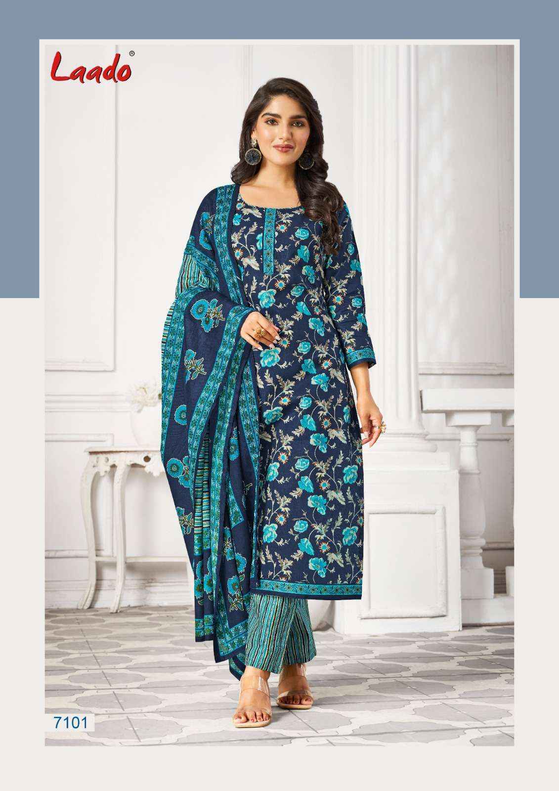 Laado Vol-71 Pure Cotton Dress Material (20 Pc Catalog)