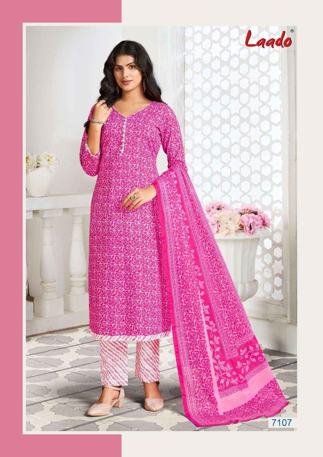 Laado Vol-71 Pure Cotton Dress Material (20 Pc Catalog)