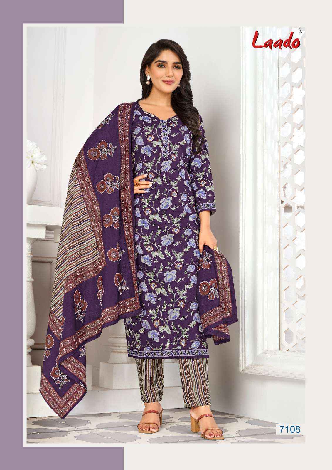 Laado Vol-71 Pure Cotton Dress Material (20 Pc Catalog)