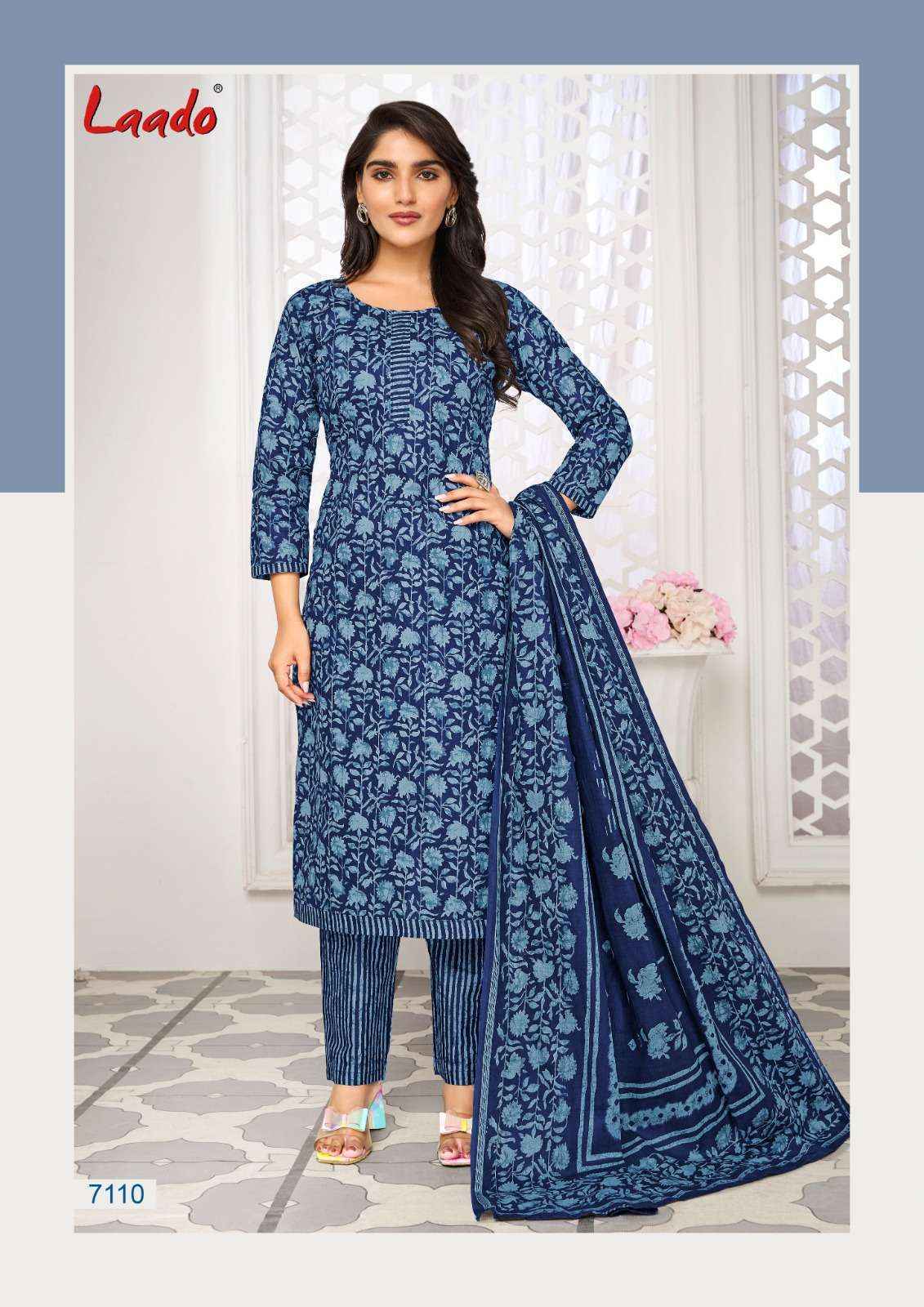 Laado Vol-71 Pure Cotton Dress Material (20 Pc Catalog)