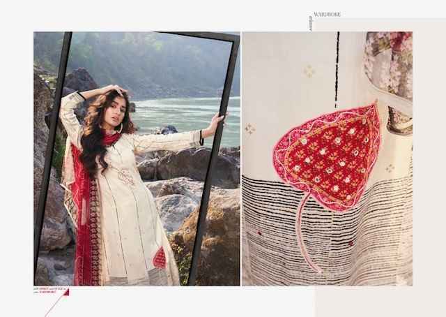 Rupali Fashion Suhaana Jaam Satin Dress Material (4 pcs Catalogue)