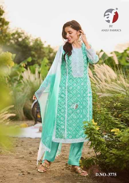 Anju Fabrics Affair Vol-2 Organza Readymade Suit (6 pcs Catalogue)