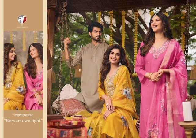 Anju Fabrics Shararat Vol-7 Viscose Readymade Suit (6 pcs Catalogue)