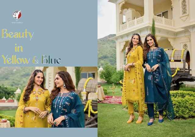 Anju Fabrics Tyohaar Vol-2 Viscose Readymade Suit (6 pcs Catalogue)