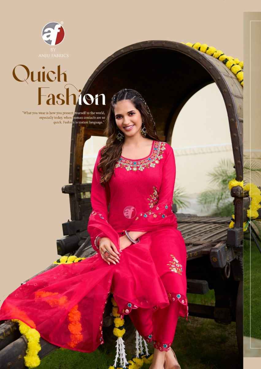 Anju Fabrics Tyohaar Vol-2 Viscose Readymade Suit (6 pcs Catalogue)