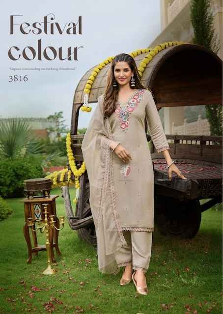 Anju Fabrics Tyohaar Vol-2 Viscose Readymade Suit (6 pcs Catalogue)