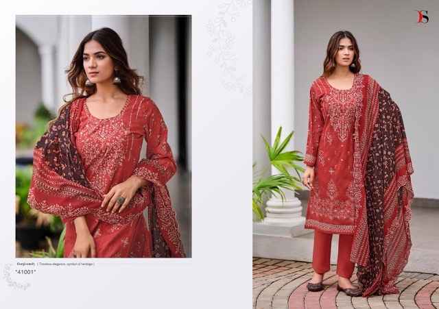 Deepsy Bin Saeed Vol-11 Cotton Dress Material (6 pcs Catalogue)