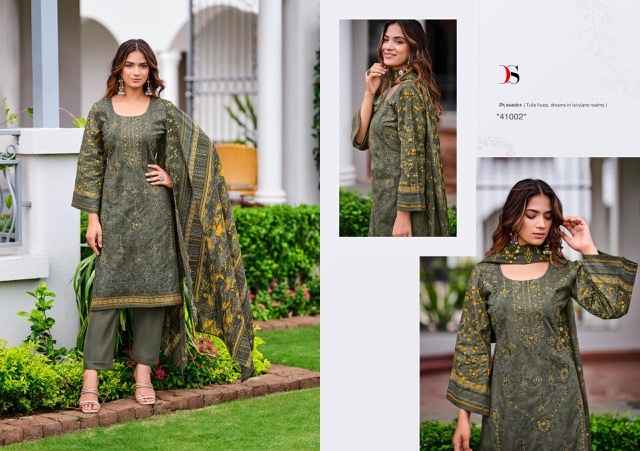 Deepsy Bin Saeed Vol-11 Cotton Dress Material (6 pcs Catalogue)