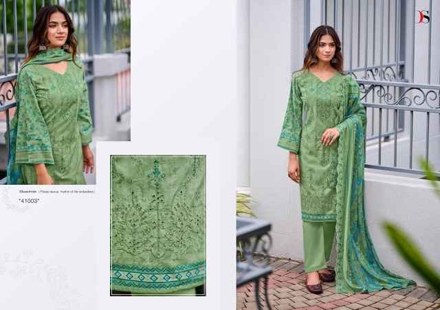 Deepsy Bin Saeed Vol-11 Cotton Dress Material (6 pcs Catalogue)