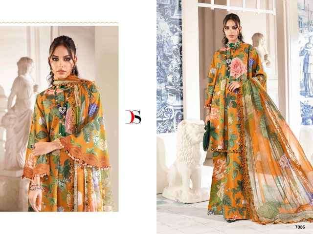 Deepsy Maria B M Prints 24 3 Cotton Dress Material (7 pcs Catalogue)