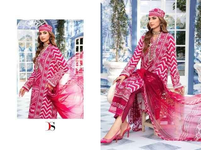 Deepsy Maria B M Prints 24 3 Cotton Dress Material (7 pcs Catalogue)