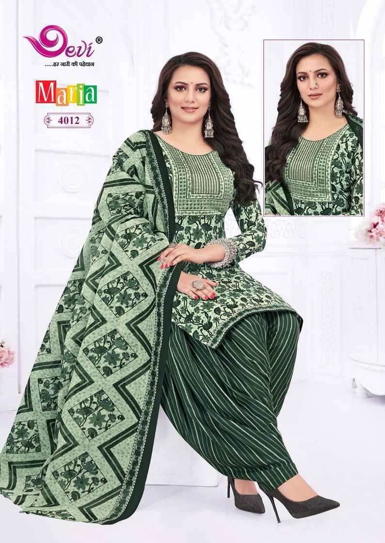 Devi Marina Vol-4 Indo Cotton Readymade Suit (12 pcs Catalogue)