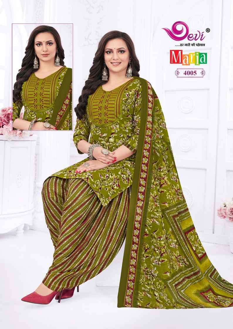 Devi Marina Vol-4 Indo Cotton Readymade Suit (12 pcs Catalogue)