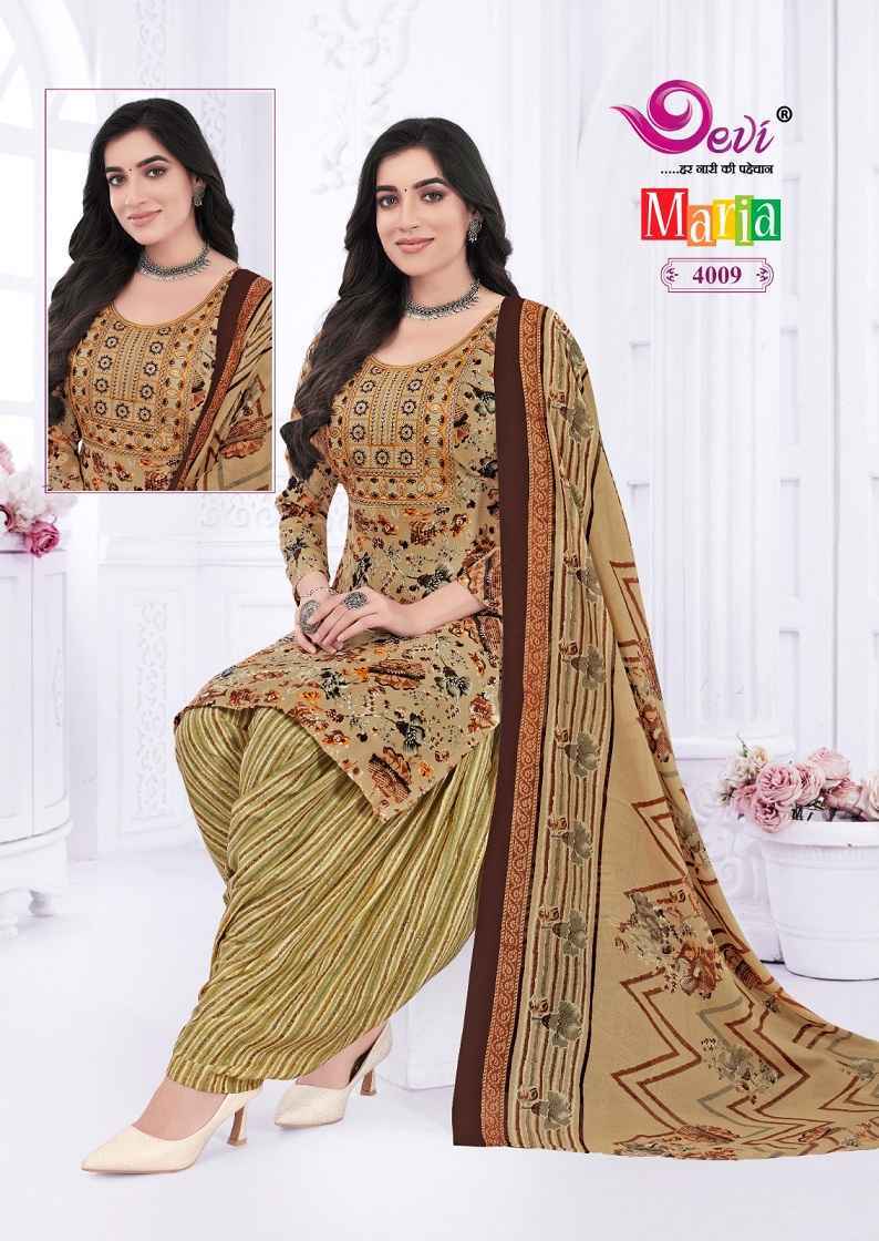 Devi Marina Vol-4 Indo Cotton Readymade Suit (12 pcs Catalogue)