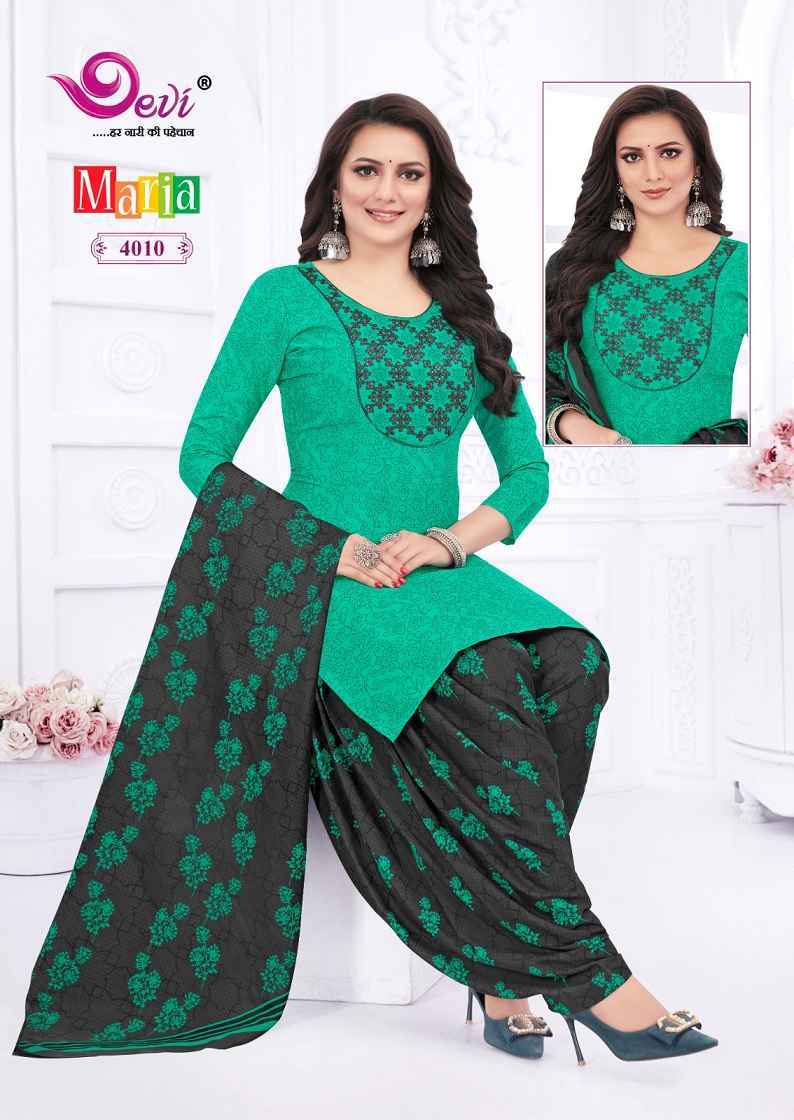 Devi Marina Vol-4 Indo Cotton Readymade Suit (12 pcs Catalogue)