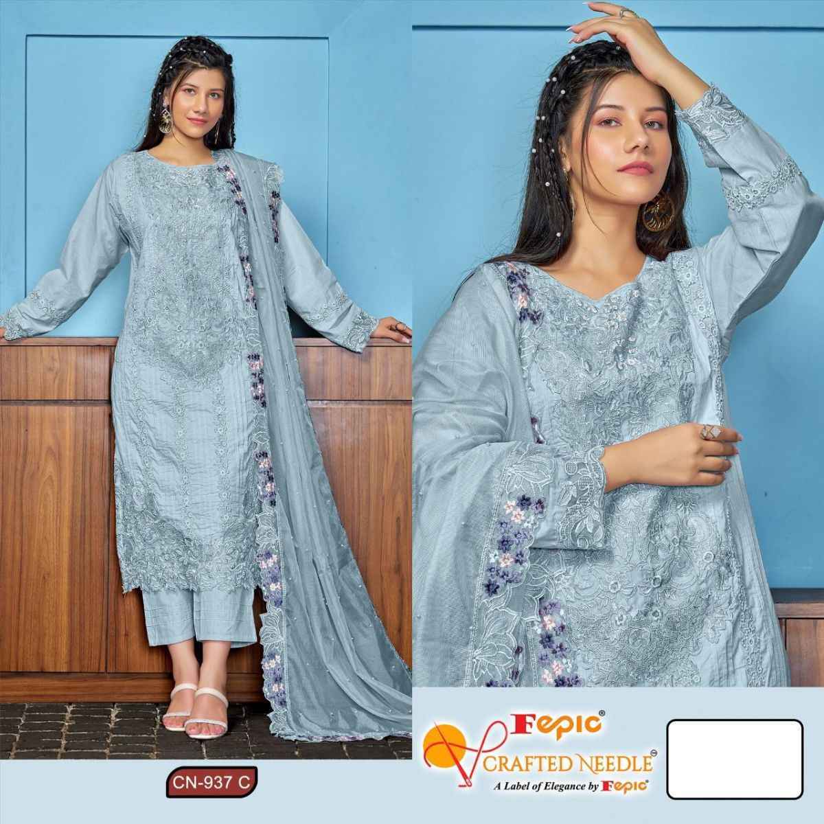 Fepic Rosemeen CN 937 Cambric Readymade Suit (3 pcs Catalogue)