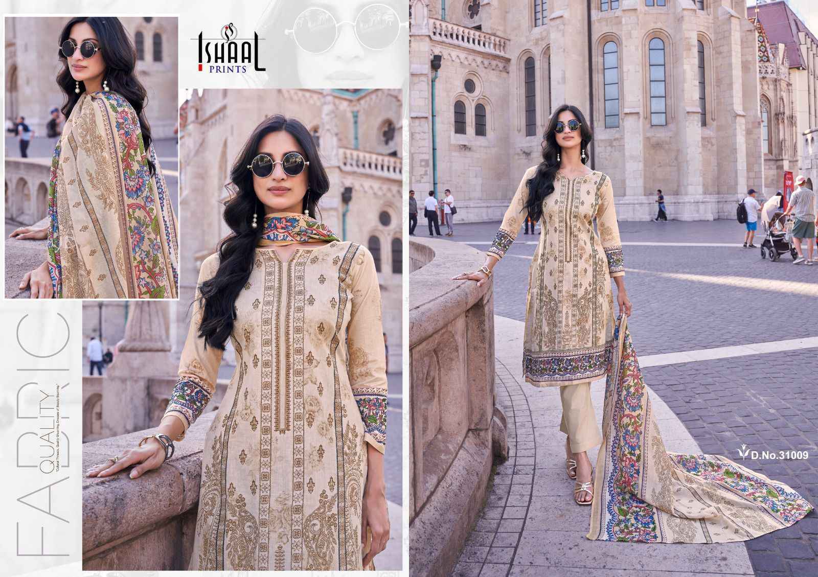 Ishaal Prints Gulmohar Vol-31 Lawn Dress Material (10 Pc Catalouge)