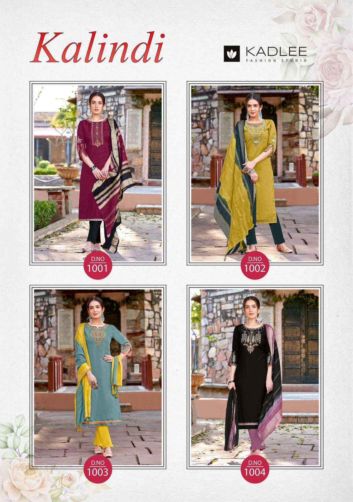 Kadlee Kalindi Viscose Kurti Combo 4 pcs Catalogue