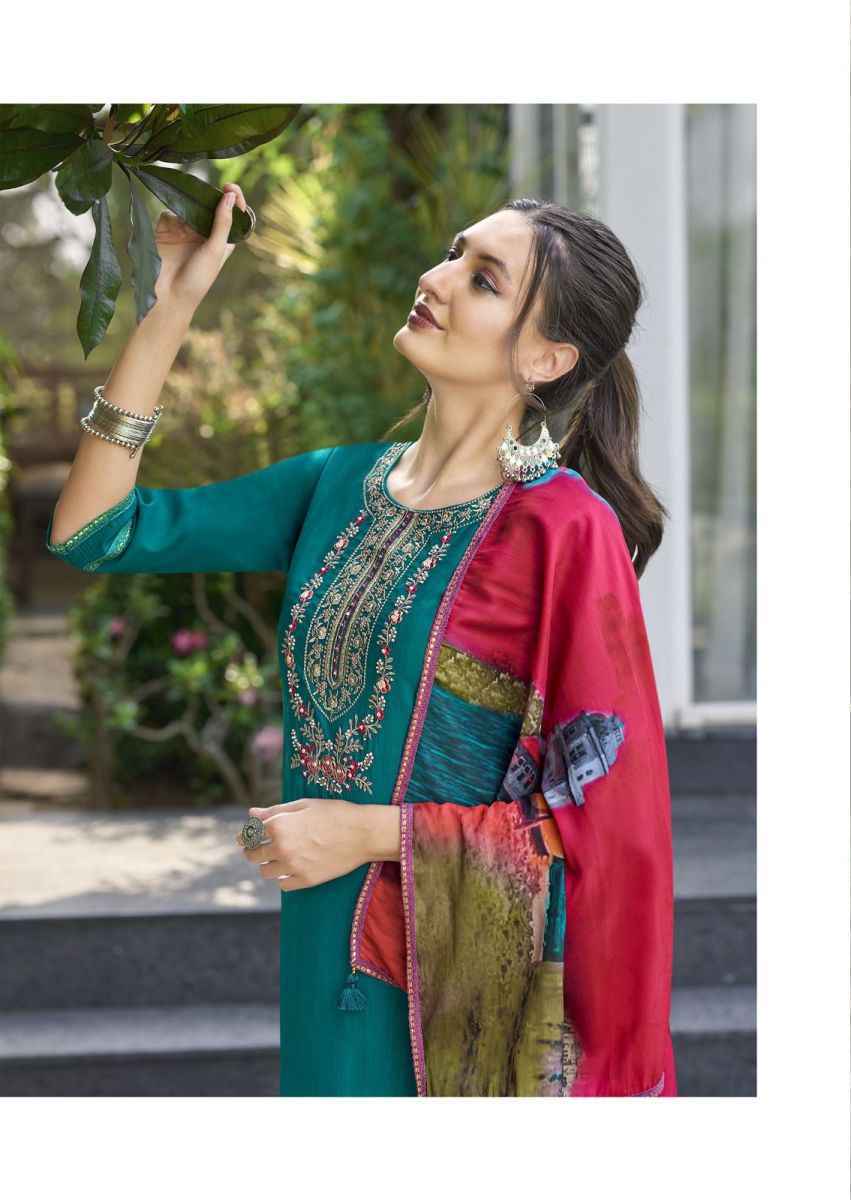 Kadlee Zarin Viscose Readymade Suit (6 pcs Catalogue)