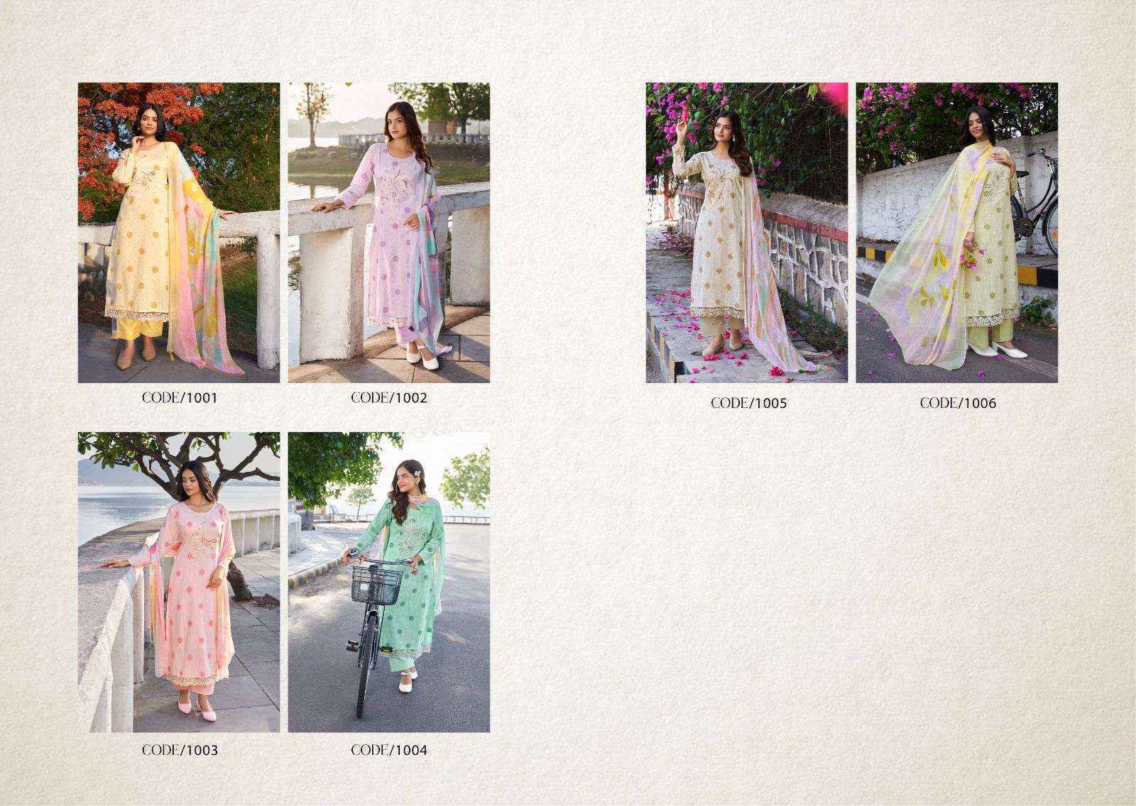 Karachi Prints Kesar Suhana Safar Vol-1 Lawn Cotton Dress Material (6 pcs Catalogue)