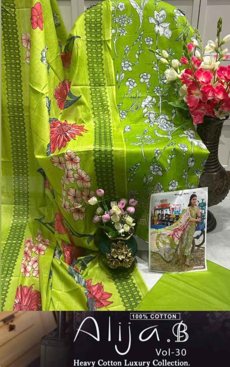 Keval Fab Alija B Vol-30 Cotton Dress Material (6 pcs Catalogue)