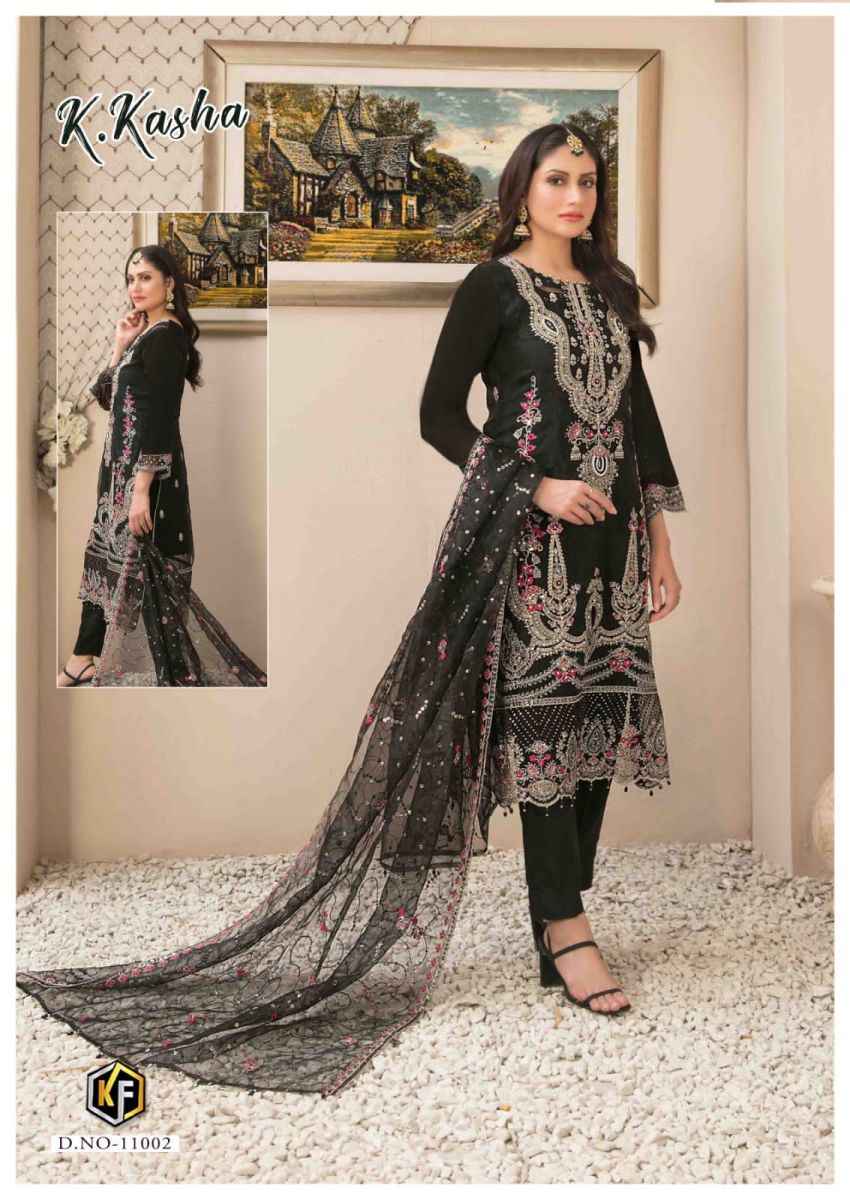 Keval Fab K Kasha Vol-11 Cotton Dress Material (6 pc Cataloge)