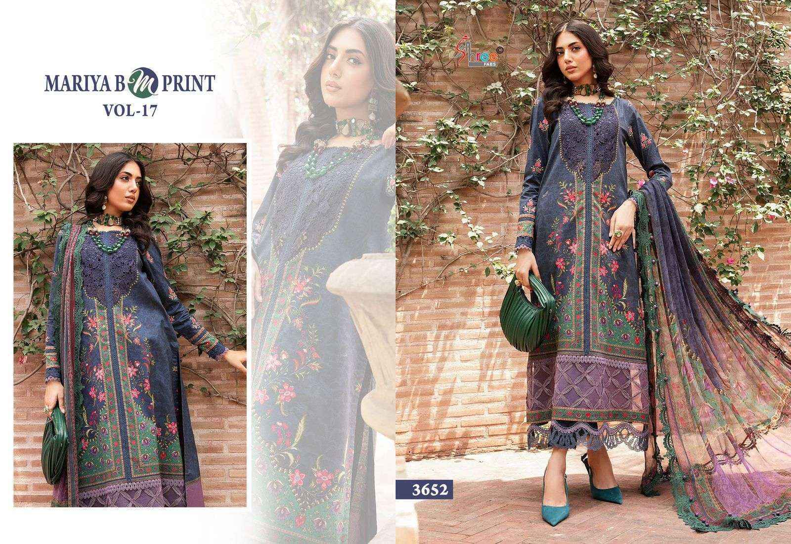 Shree Fabs Mariya B M Print Vol-17 Cotton Dress Material (6 pcs Catalogue)