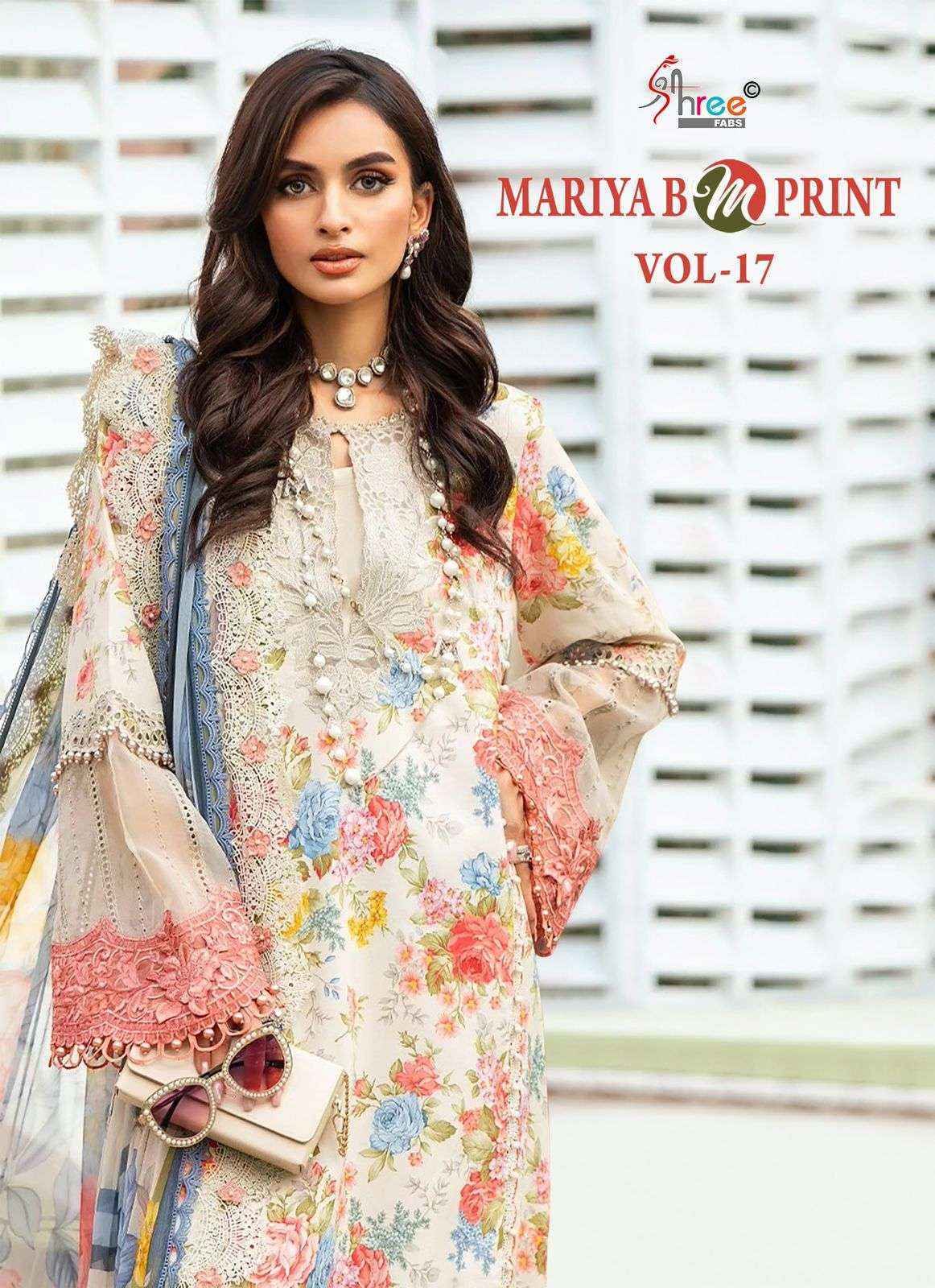 Shree Fabs Mariya B M Print Vol-17 Cotton Dress Material (6 pcs Catalogue)