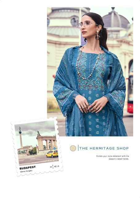 The Hermitage Shop Bagh Cotton Dress Material (6 pcs Catalogue)