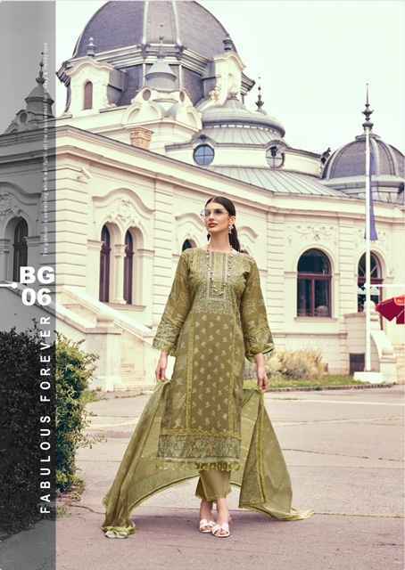 The Hermitage Shop Bagh Cotton Dress Material (6 pcs Catalogue)