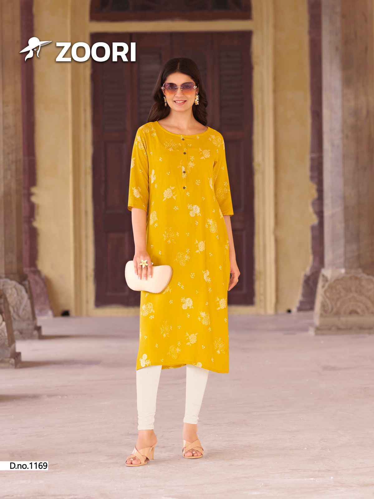 Zoori Akshara Vol 28 Rayon Kurti 6 pcs Catalogue